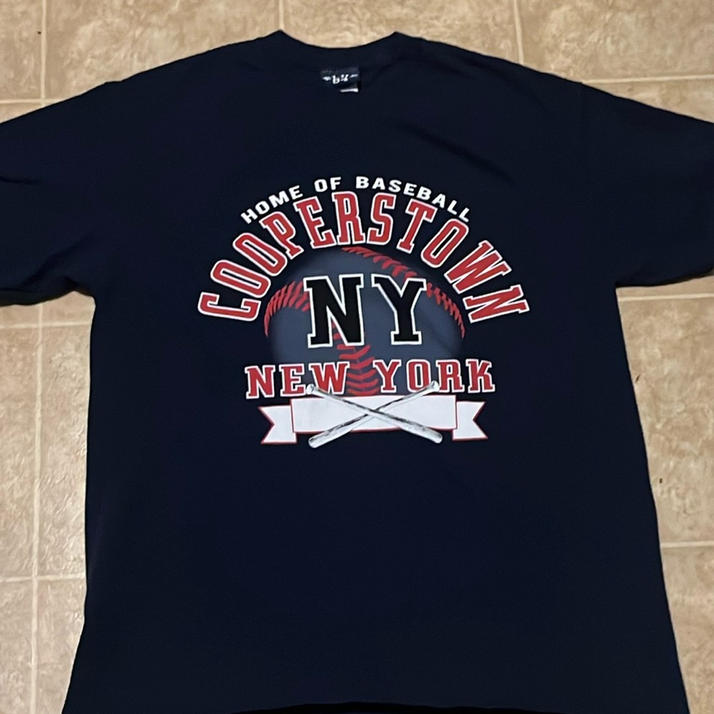 MLB NY Yankees cooperstown short sleeve T